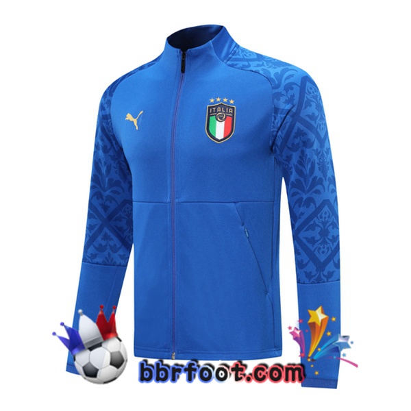 Veste Foot Italie Bleu 20/21