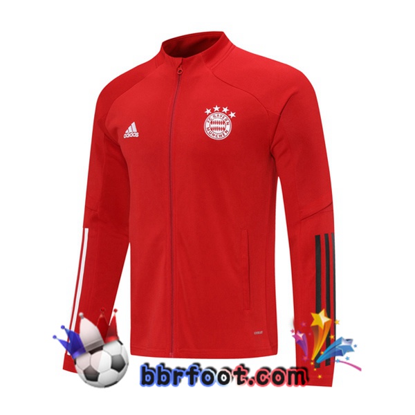 Veste Foot Bayern Munich Rouge 20/21
