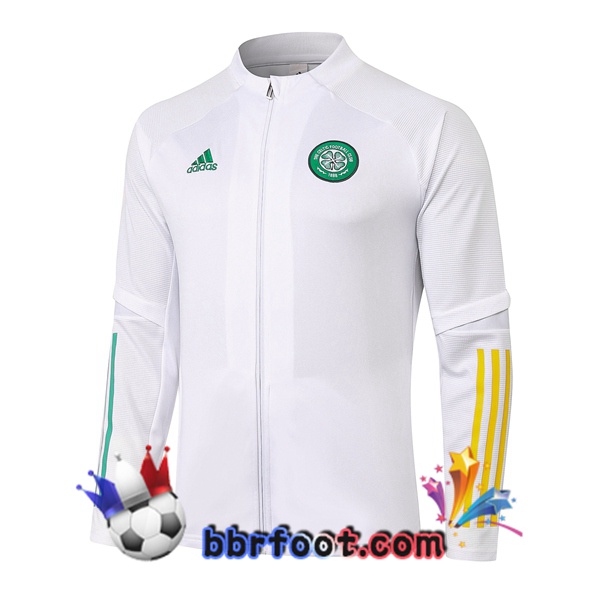 Veste Foot Celtic FC Blanc 20/21