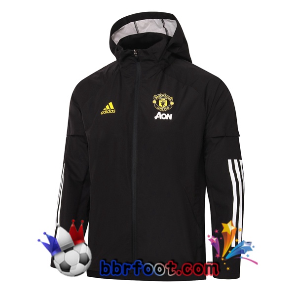 Coupe Vent Manchester United Noir 20/21