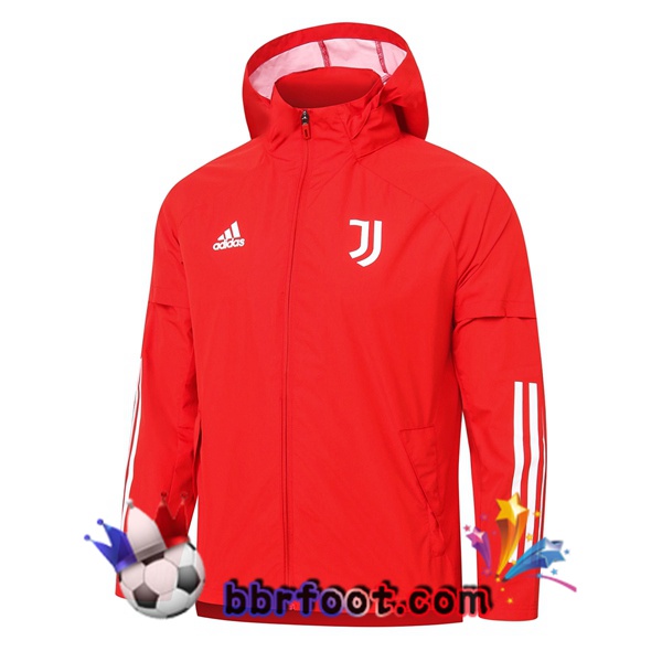 Coupe Vent Juventus Rouge 20/21