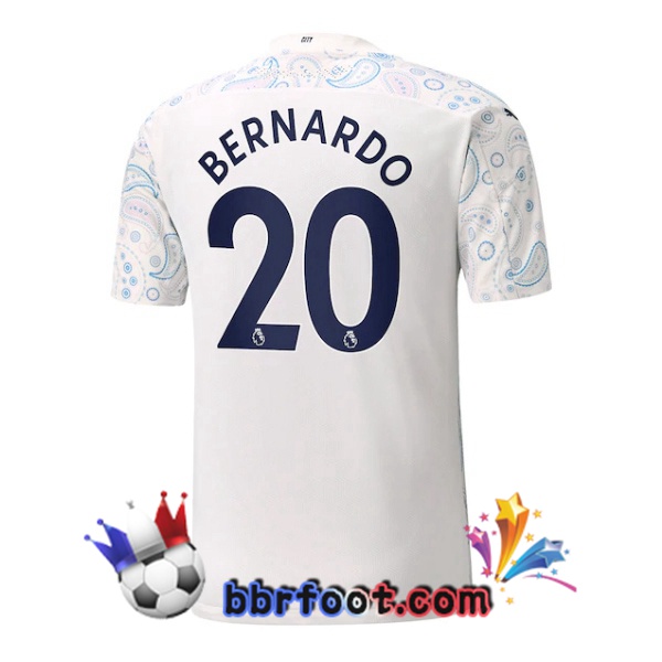 Maillot Foot Manchester City (BERNARDO 20) Third 20/21