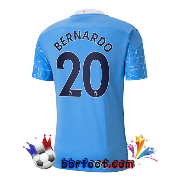 Maillot Foot Manchester City (BERNARDO 20) Domicile 20/21