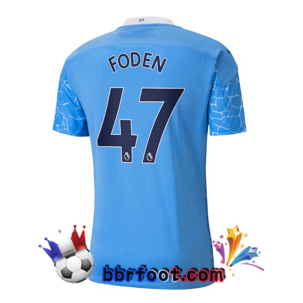 Maillot Foot Manchester City (FODEN 47) Domicile 20/21