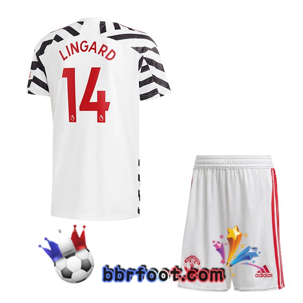 Maillot Foot Manchester United (Lingard 14) Enfant Third 20/21