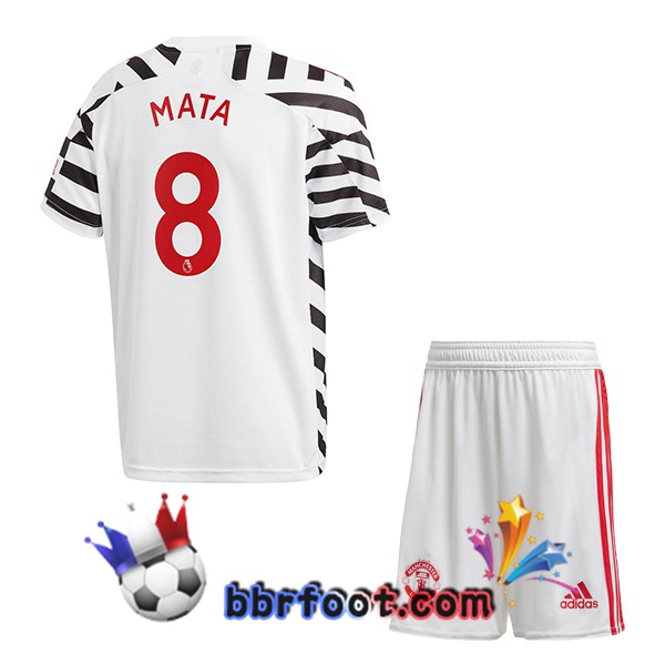 Maillot Foot Manchester United (Mata 8) Enfant Third 20/21