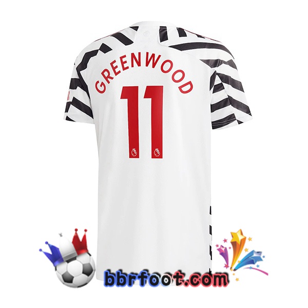 Maillot Foot Manchester United (Greenwood 11) Third 20/21