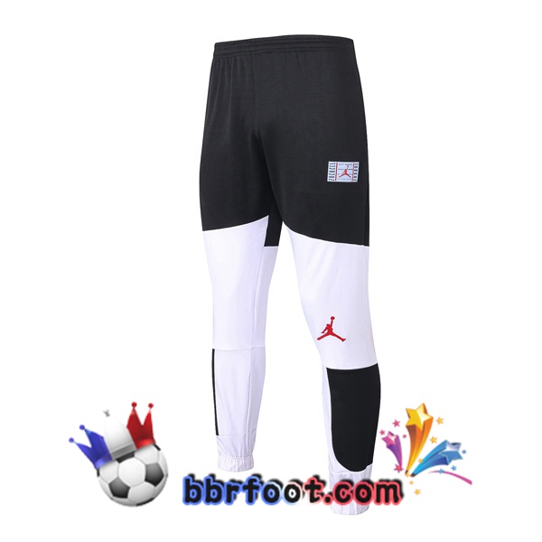 Pantalon Foot JORDAN Paris PSG Noir Blanc 20/21