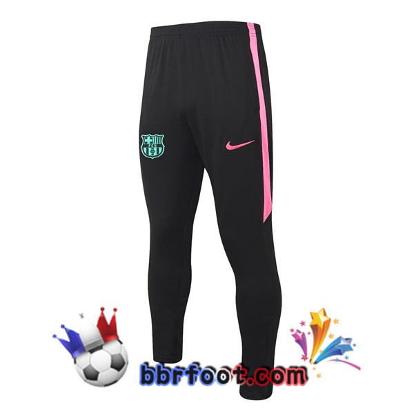 Pantalon Foot FC Barcelone Noir Rose 20/21