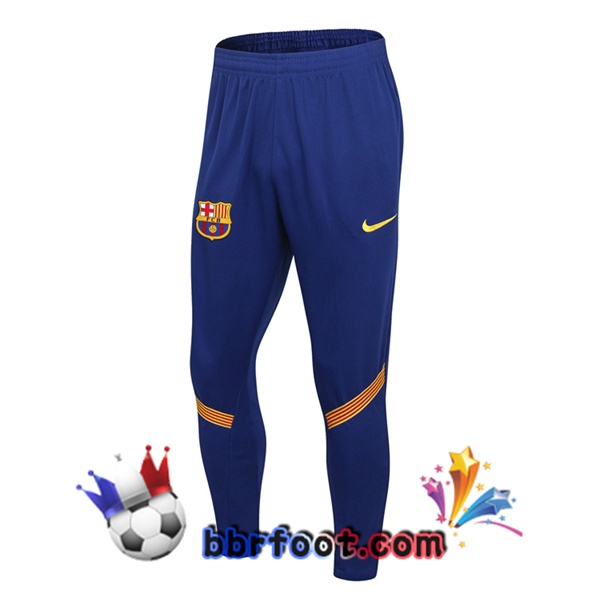 Pantalon Foot FC Barcelone Bleu 20/21