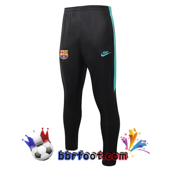 Pantalon Foot FC Barcelone Noir Vert 20/21