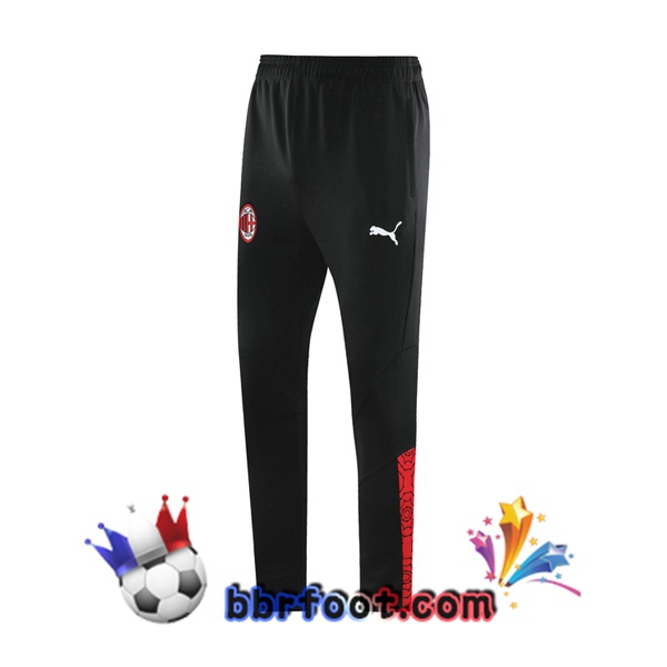 Pantalon Foot AC Milan Noir Rouge 20/21