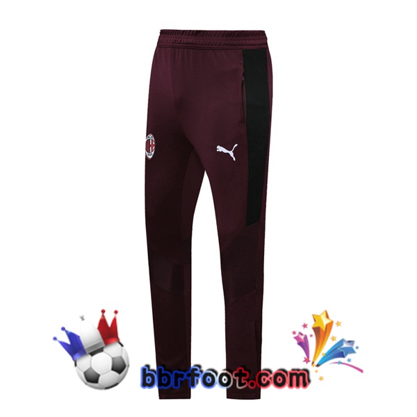 Pantalon Foot AC Milan Rouge 20/21