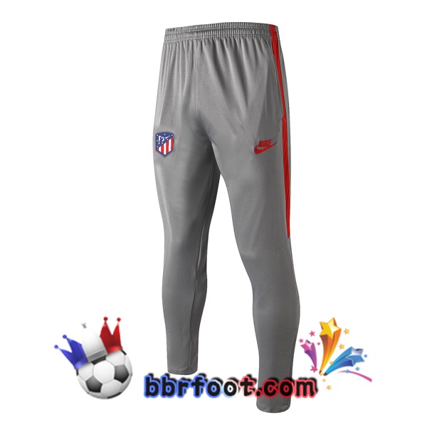 Pantalon Foot Atletico Madrid Gris 20/21