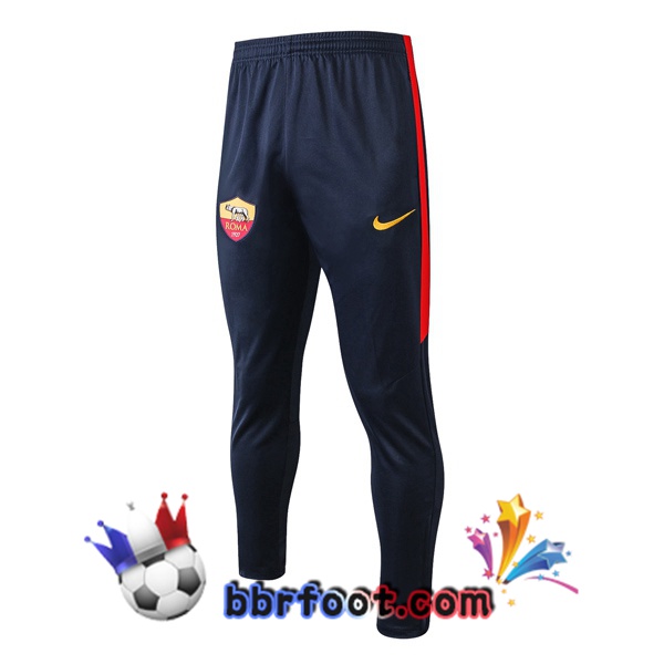 Pantalon Foot AS Roma Bleu Royal 20/21