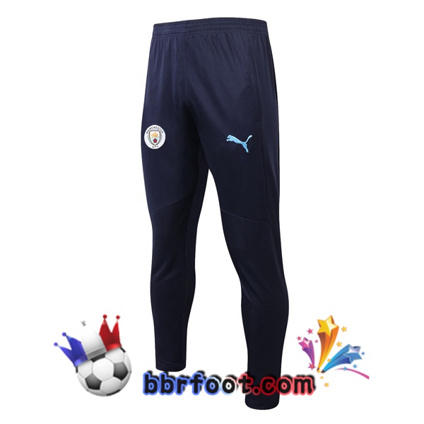 Pantalon Foot Manchester City Bleu Royal 20/21