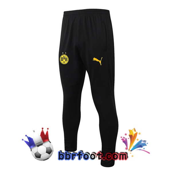 Pantalon Foot Dortmund BVB Noir 20/21 Pantalon Foot Dortmund BVB Noir 20/21