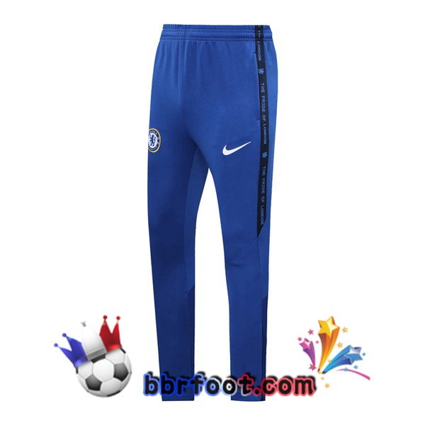 Pantalon Foot FC Chelsea Bleu 20/21