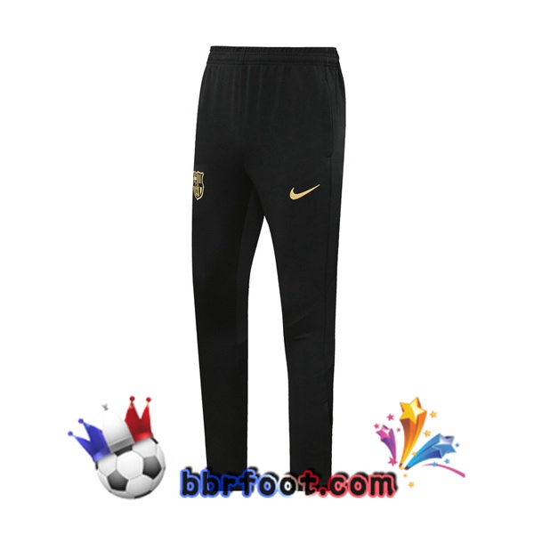 Pantalon Foot FC Barcelone Noir 20/21