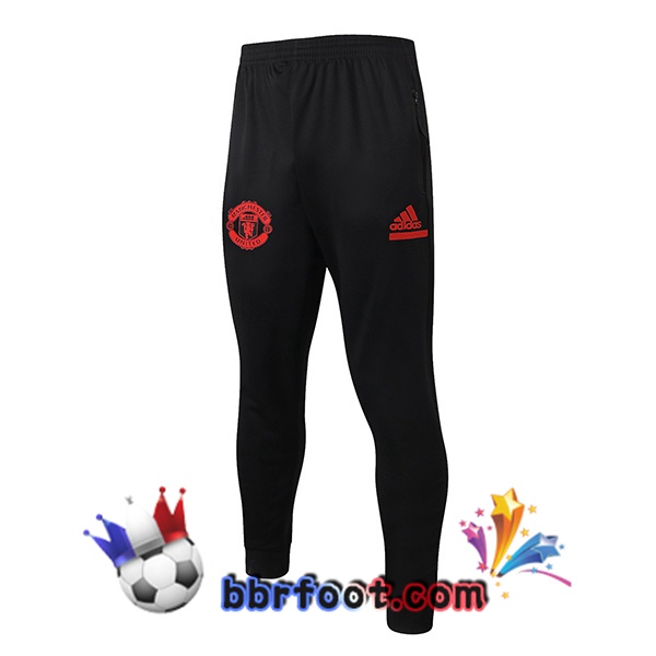 Pantalon Foot Manchester United Noir Rouge 20/21