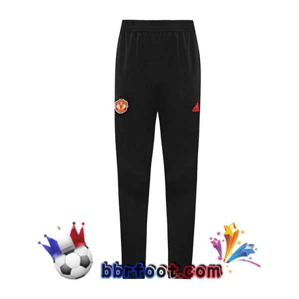 Pantalon Foot Manchester United Noir Rouge 20/21