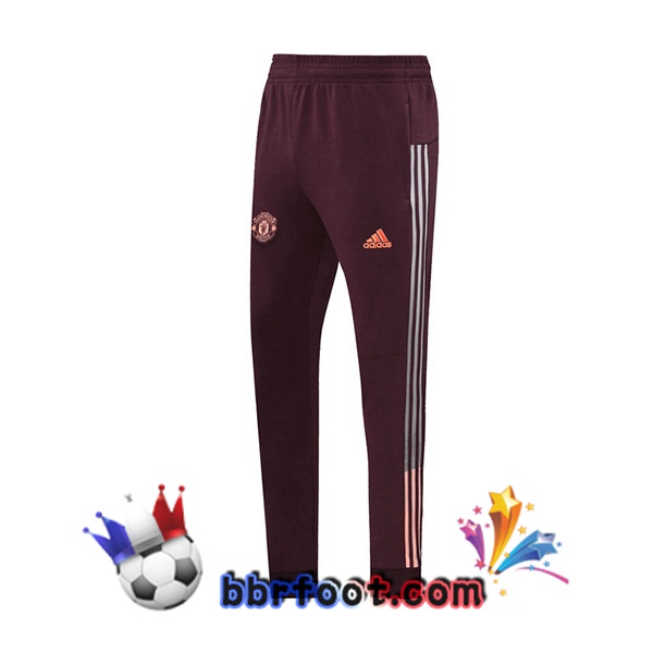 Pantalon Foot Manchester United Rouge 20/21