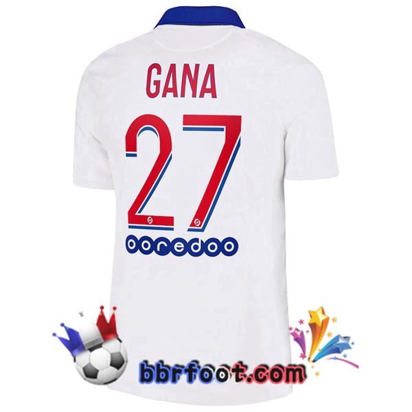 Maillot Foot PSG (Gana 27) Exterieur 20/21