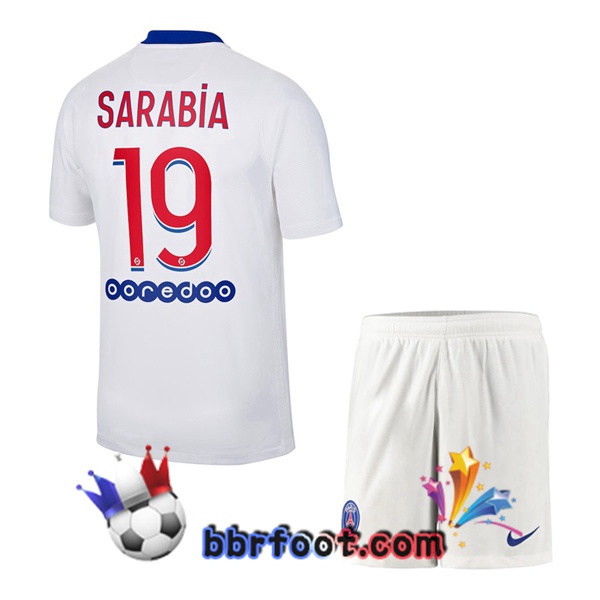 Maillot Foot PSG (Sarabia 19) Enfants Exterieur 20/21