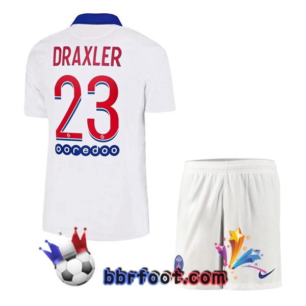 Maillot Foot PSG (Draxler 23) Enfants Exterieur 20/21