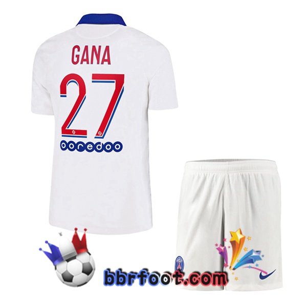 Maillot Foot PSG (Gana 27) Enfants Exterieur 20/21