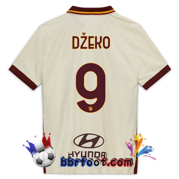 Maillot Foot AS Roma (DŽEKO 9) Exterieur 20/21