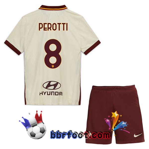 Maillot Foot AS Roma (PEROTTI 8) Enfants Exterieur 20/21