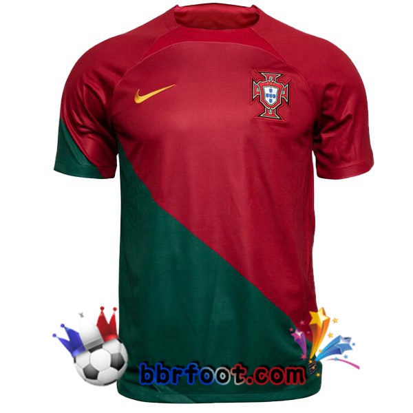 Maillots Equipe De Portugal Femme Domicile Rouge Vert 2022/2023 Maillots Equipe De Portugal Femme Domicile Rouge Vert 2022/2023