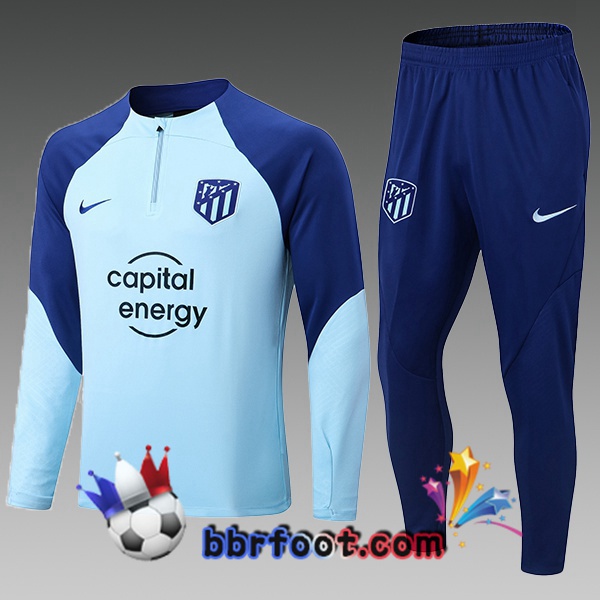 Survetement Foot Atletico Madrid Enfant Bleu 2022/2023