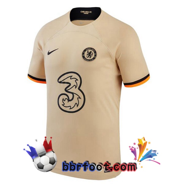 Maillot Foot FC Chelsea Third Marron 2022/2023 Maillot Foot FC Chelsea Third Marron 2022/2023