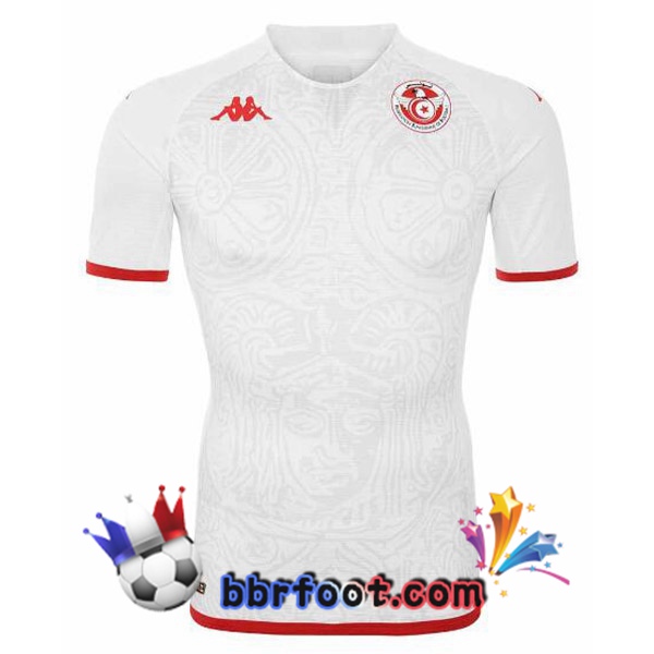 Maillots Equipe de Tunisie Exterieur Blanc 2022/2023