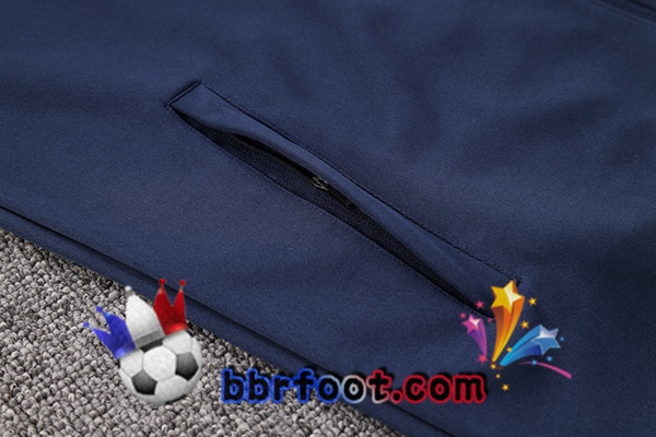 Veste Survetement Foot FC Barcelone Bleu Royal 2022/2023