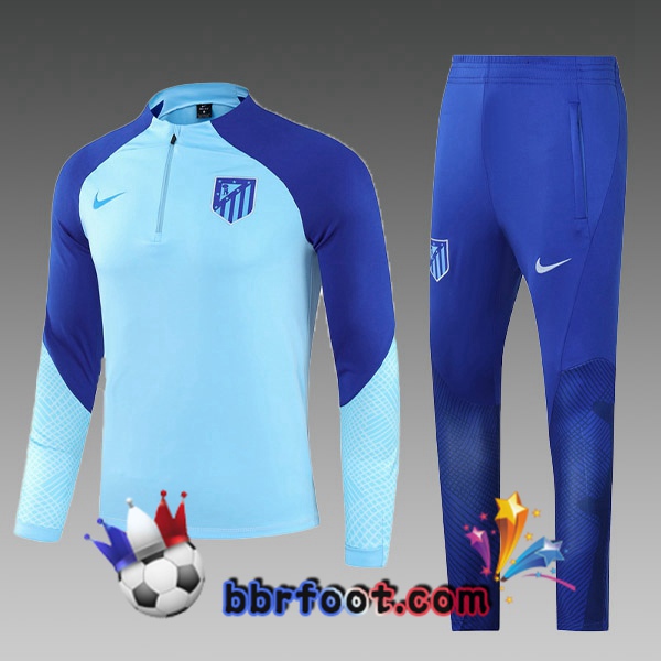 Survetement Foot Atletico Madrid Enfant Bleu 2022/2023