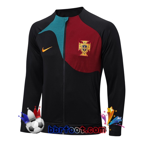 Veste Foot Portugal Noir 2022/2023