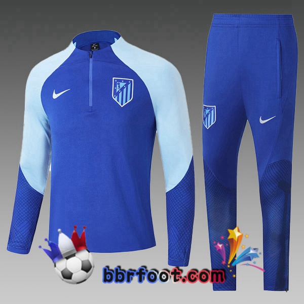 Survetement Foot Atletico Madrid Enfant Bleu 2022/2023