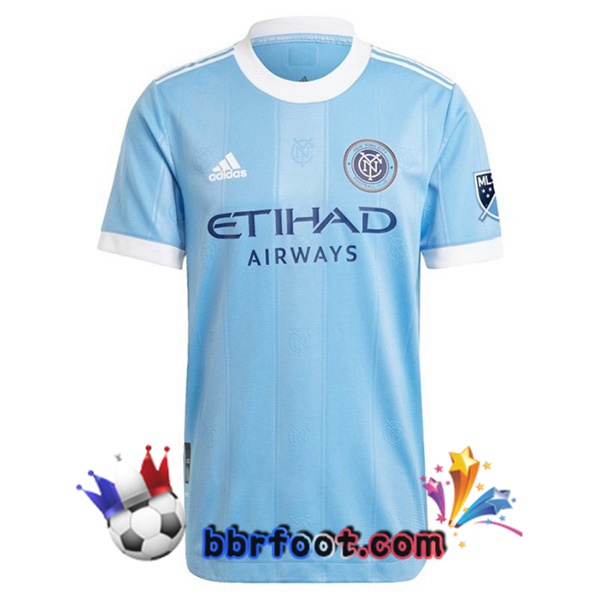 Maillot Foot New York City Domicile Bleu 2022