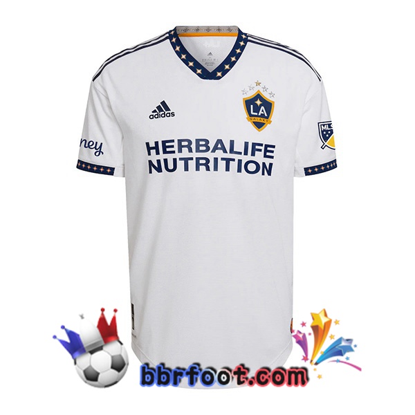 Maillot Foot LA Galaxy Domicile Blanc 2022