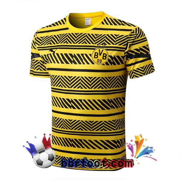 Training T-Shirts Dortmund BVB Jaune 2022/2023 Training T-Shirts Dortmund BVB Jaune 2022/2023
