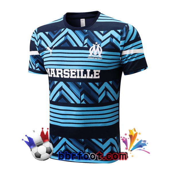 Training T-Shirts Marseille OM Bleu 2022/2023