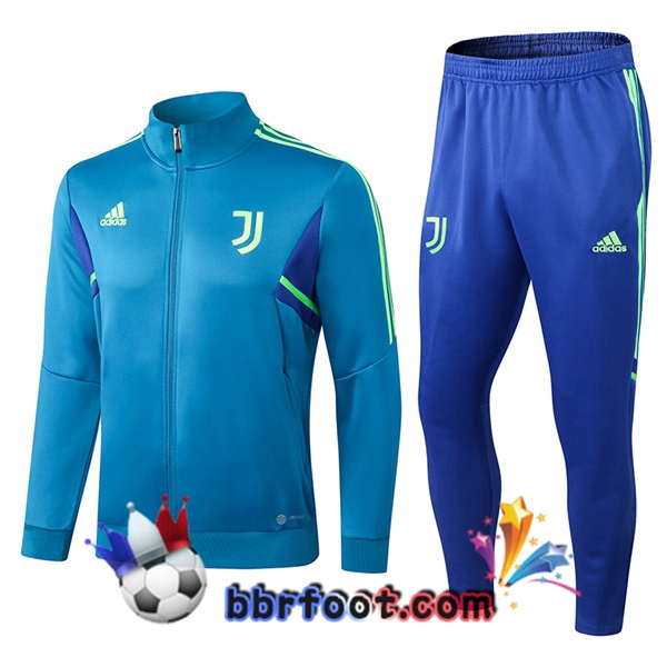 Veste Survetement Foot Juventus Bleu 2022/2023 Veste Survetement Foot Juventus Bleu 2022/2023