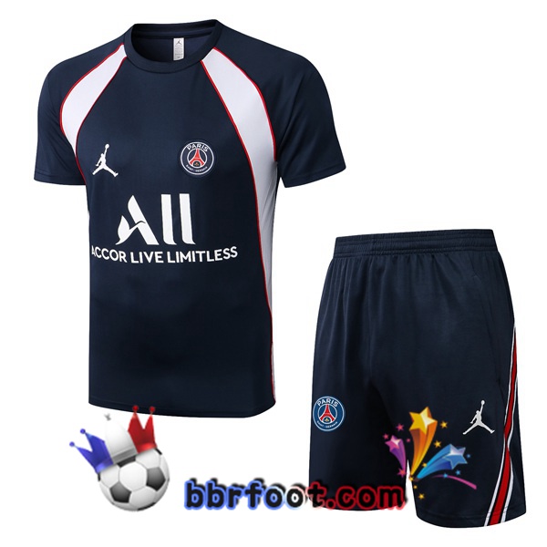 Training T-Shirts Paris PSG + Shorts Noir 2022/2023 Training T-Shirts Paris PSG + Shorts Noir 2022/2023