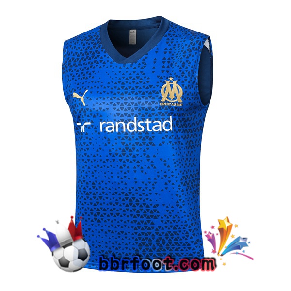 Gilet Foot Marseille OM Bleu 2023/2024