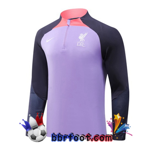 Sweatshirts Homme FC Liverpool Pourpre 2023/2024