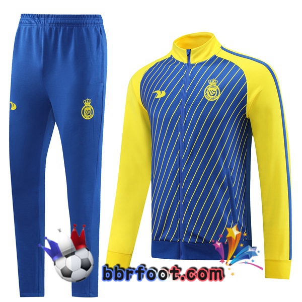 Veste Survetement Foot Al-Nassr FC Bleu 2023/2024
