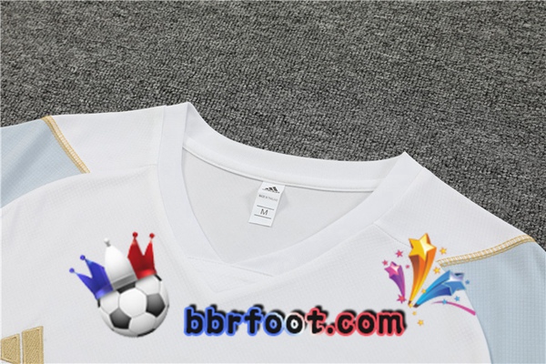 Training T-Shirts Algerie + Shorts Blanc 2023/2024
